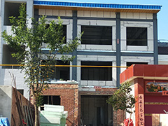 陜西寶雞眉縣自建房電地暖安裝工程